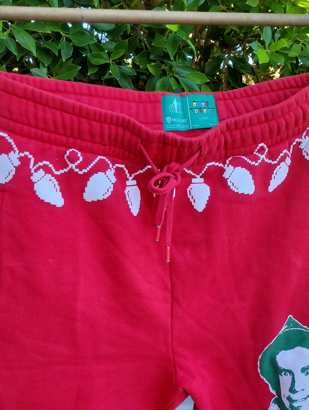 Shoe Palace ELF MOVIE thick Joggers OMG Santa Christmas - Picture 3 of 15